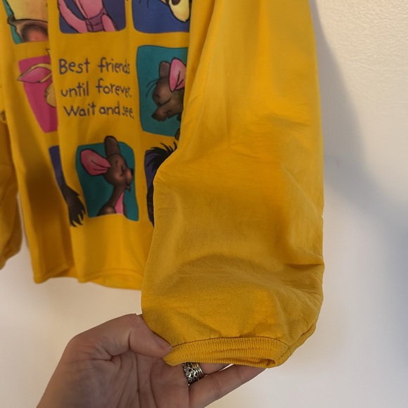 Vintage Pooh sweatshirt crewneck l/xl - Picture 4 of 5